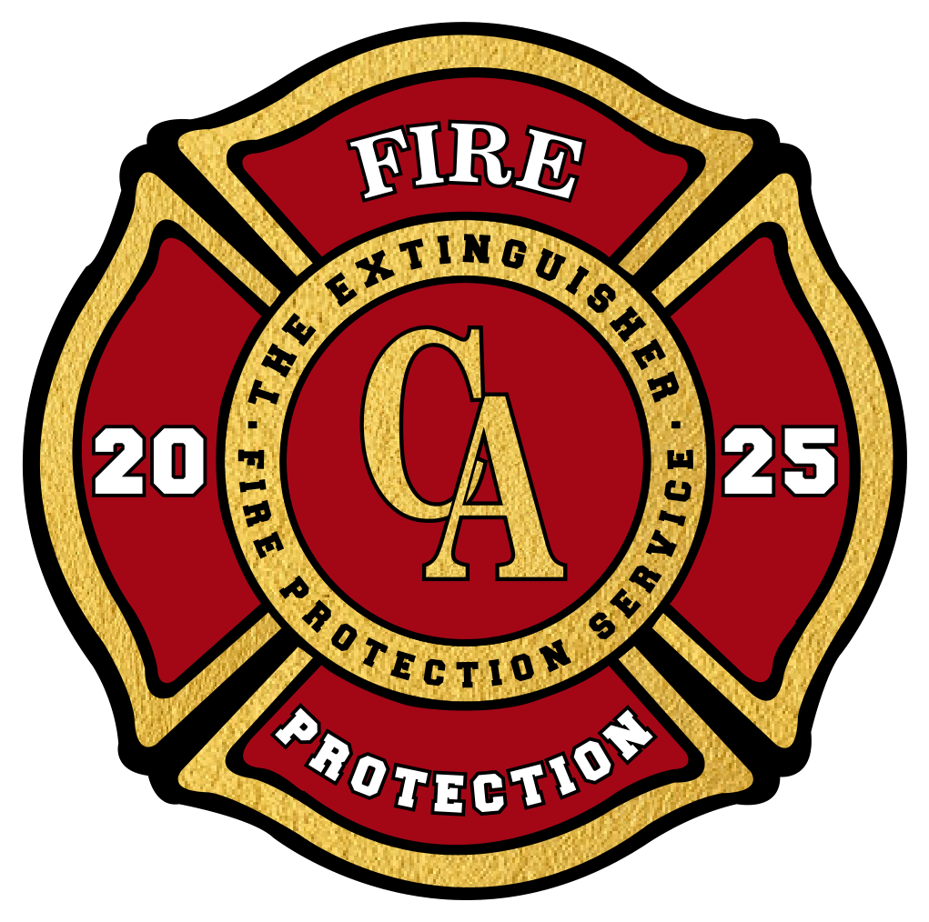 THE EXTINGUISHER 2025 fire protection logo