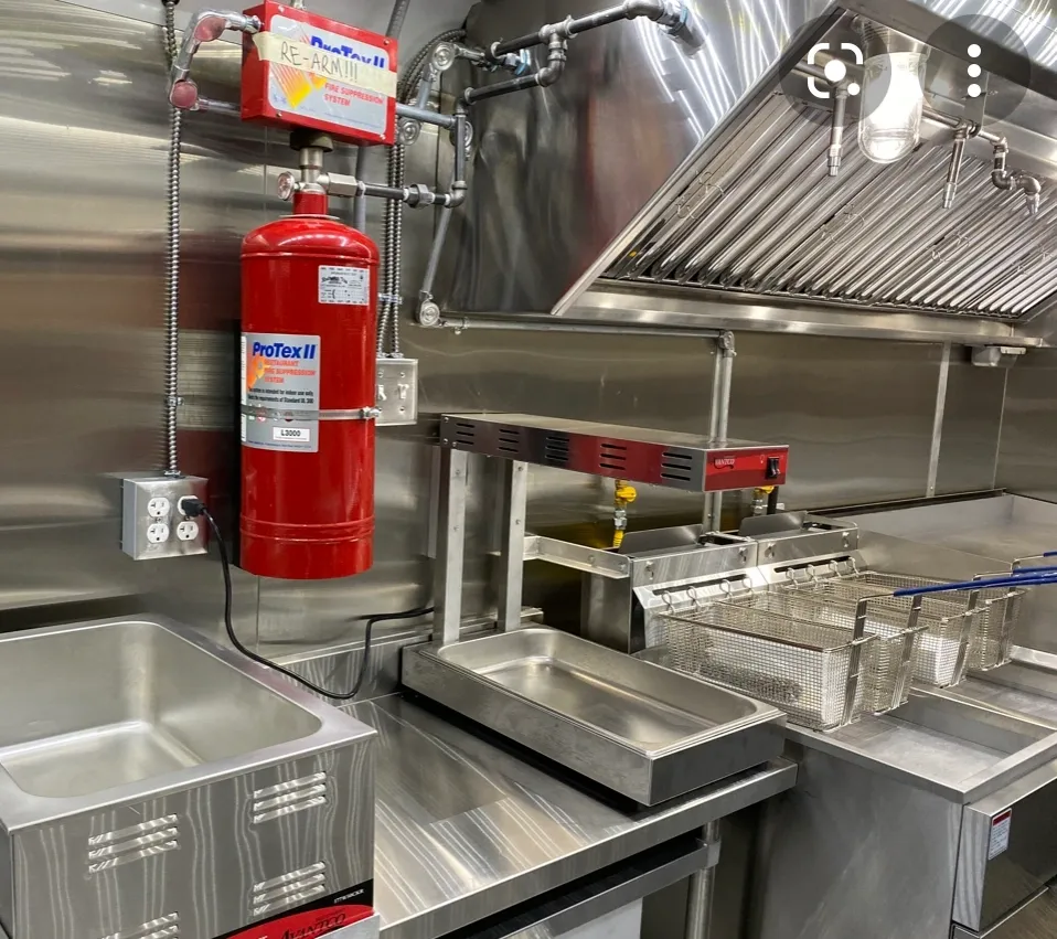 ProTex II kitchen fire suppression system